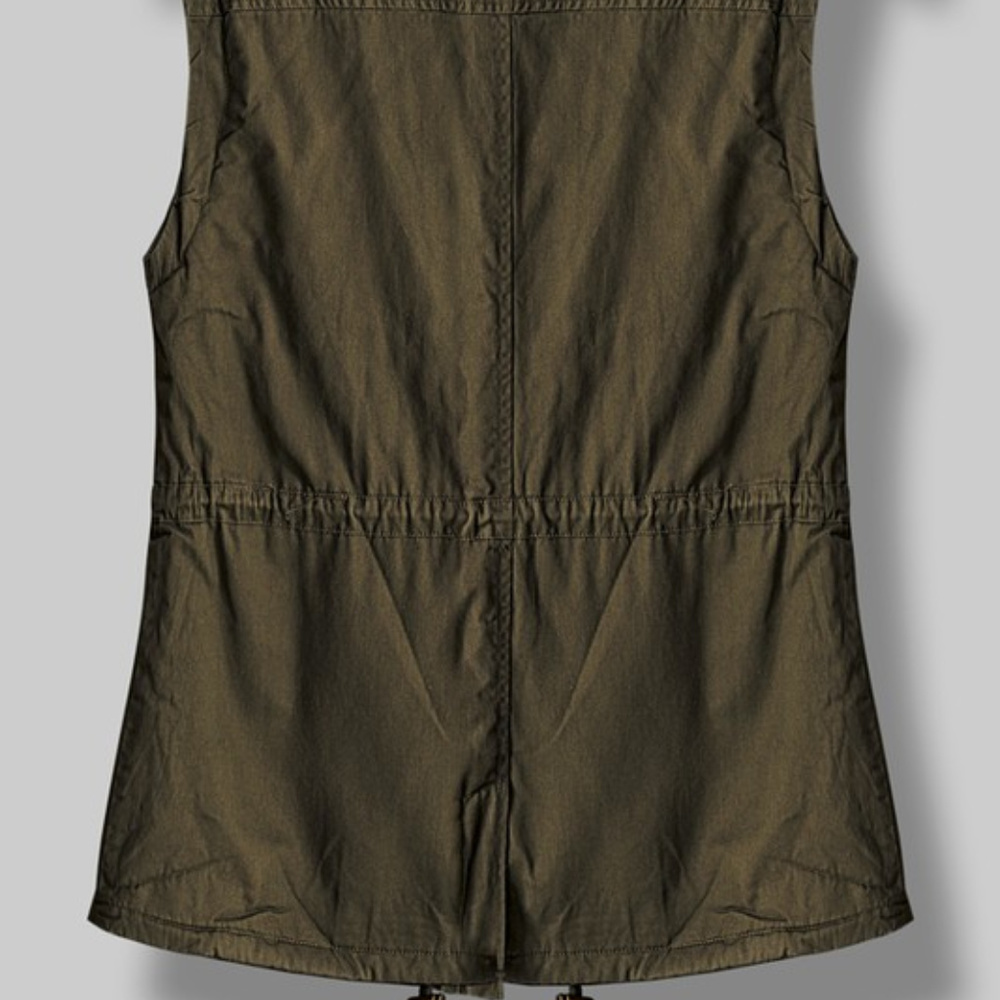 🌹FIRM PRICE🌹 ANORAK VEST, Faux Fur Lined - Black - Picture 7 of 8